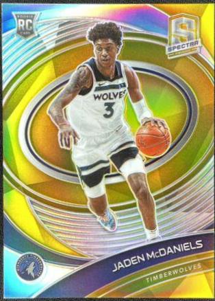 Jaden McDaniels [Gold] #120