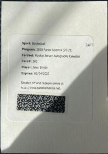 Jalen Smith [Jersey Autograph] #202