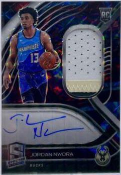 Jordan Nwora [Jersey Autograph Interstellar] #196