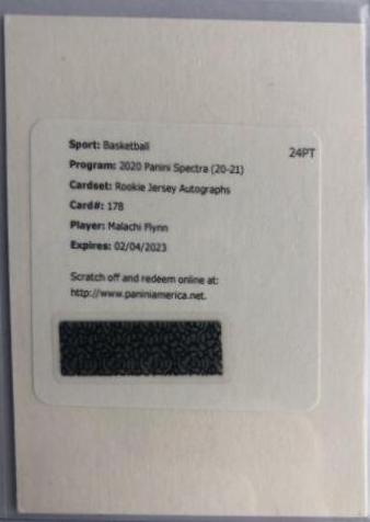 Malachi Flynn [Jersey Autograph] #178