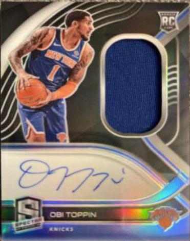 Obi Toppin [Jersey Autograph] #186