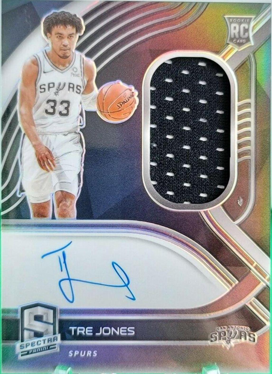 Tre Jones [Jersey Autograph] #205