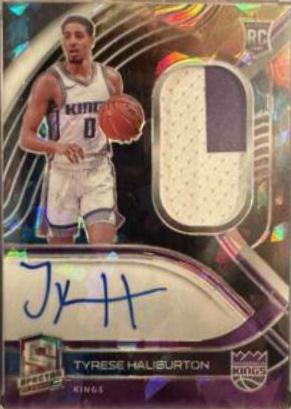 Tyrese Haliburton [Jersey Autograph Astral] #195