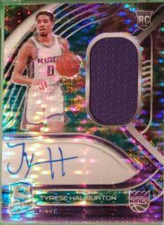 Tyrese Haliburton [Jersey Autograph Celestial] #195