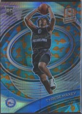 Tyrese Maxey [Asia Blue Orange] #109
