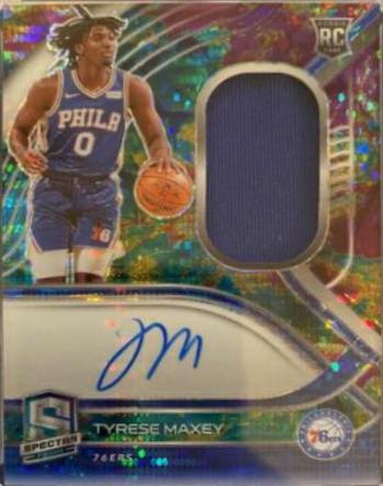 Tyrese Maxey [Jersey Autograph Celestial] #204
