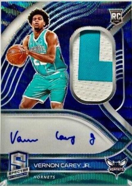 Vernon Carey Jr. [Jersey Autograph Blue Wave] #208