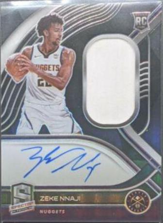 Zeke Nnaji [Jersey Autograph] #183