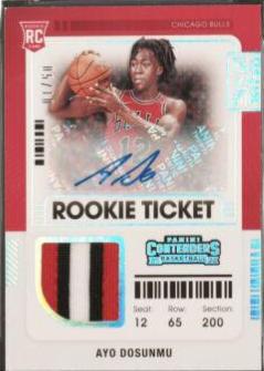 Ayo Dosunmu [Autograph Gold] #133
