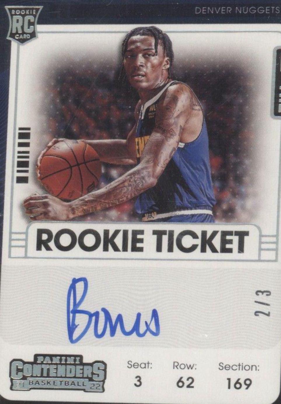 Bones Hyland [Autograph Stub] #126