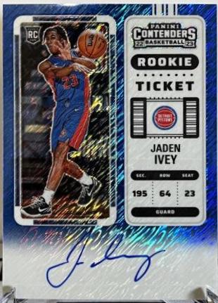Jaden Springer [Autograph Blue Shimmer] #128