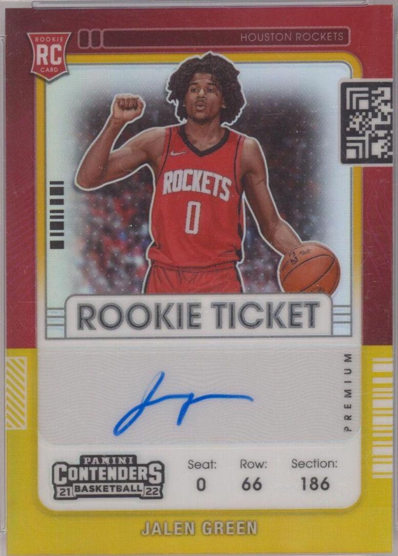 Jalen Green [Autograph Gold] #102