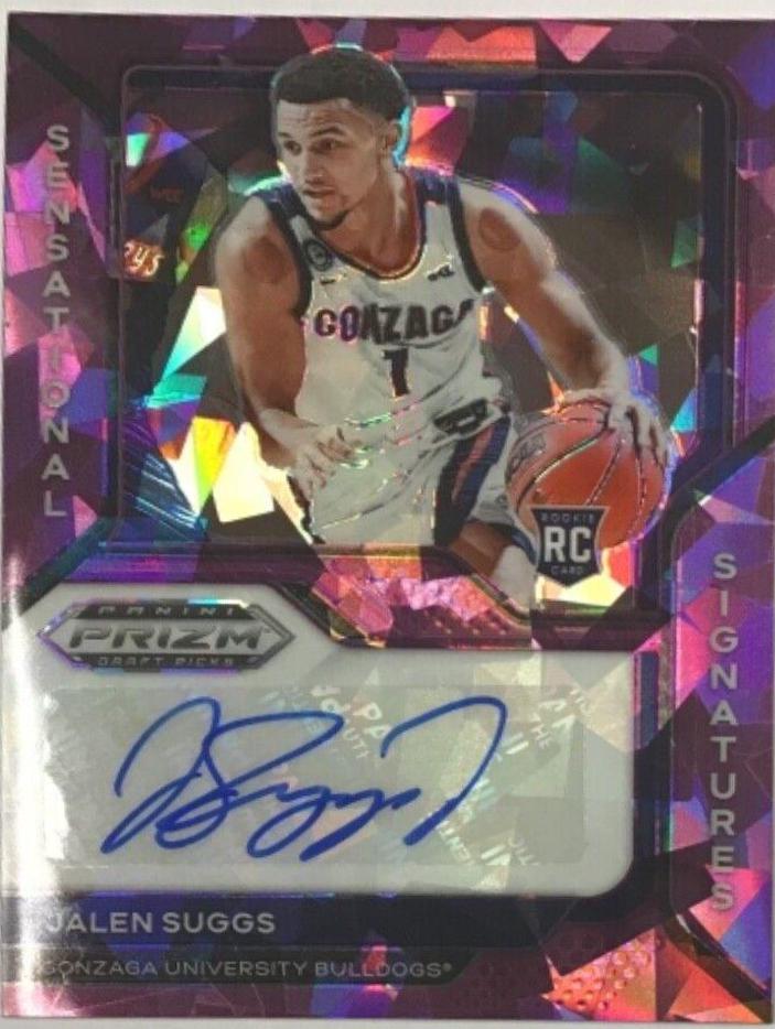 Jalen Suggs [Autograph Cracked Ice] #105