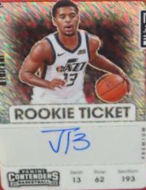 Jared Butler [Autograph Red Shimmer] #134