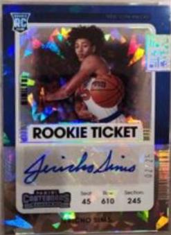 Jericho Sims [Autograph Cracked Ice] #151