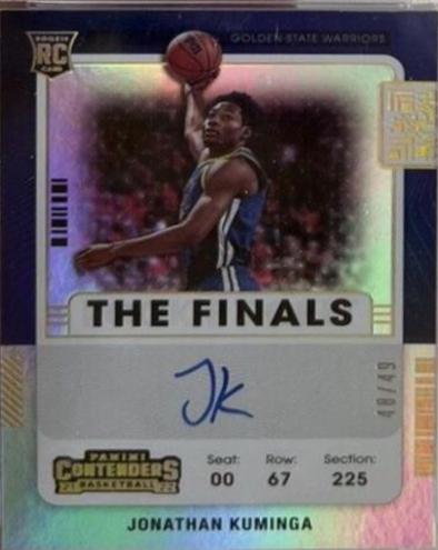 Jonathan Kuminga [Autograph Finals] #107