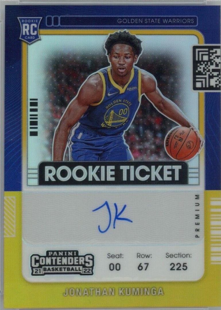 Jonathan Kuminga [Autograph Gold] #107