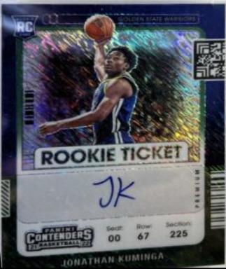 Jonathan Kuminga [Autograph Green Shimmer] #107