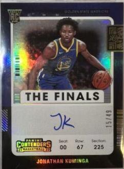 Jonathan Kuminga [Variation Autograph Finals] #107