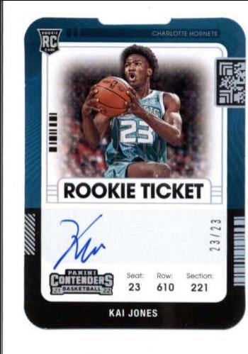 Kai Jones [Variation Autograph Stub] #119