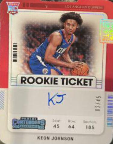 Keon Johnson [Autograph Stub] #121