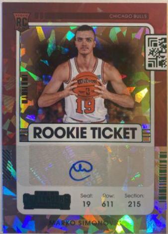 Marko Simonovic [Autograph Green Ice] #157
