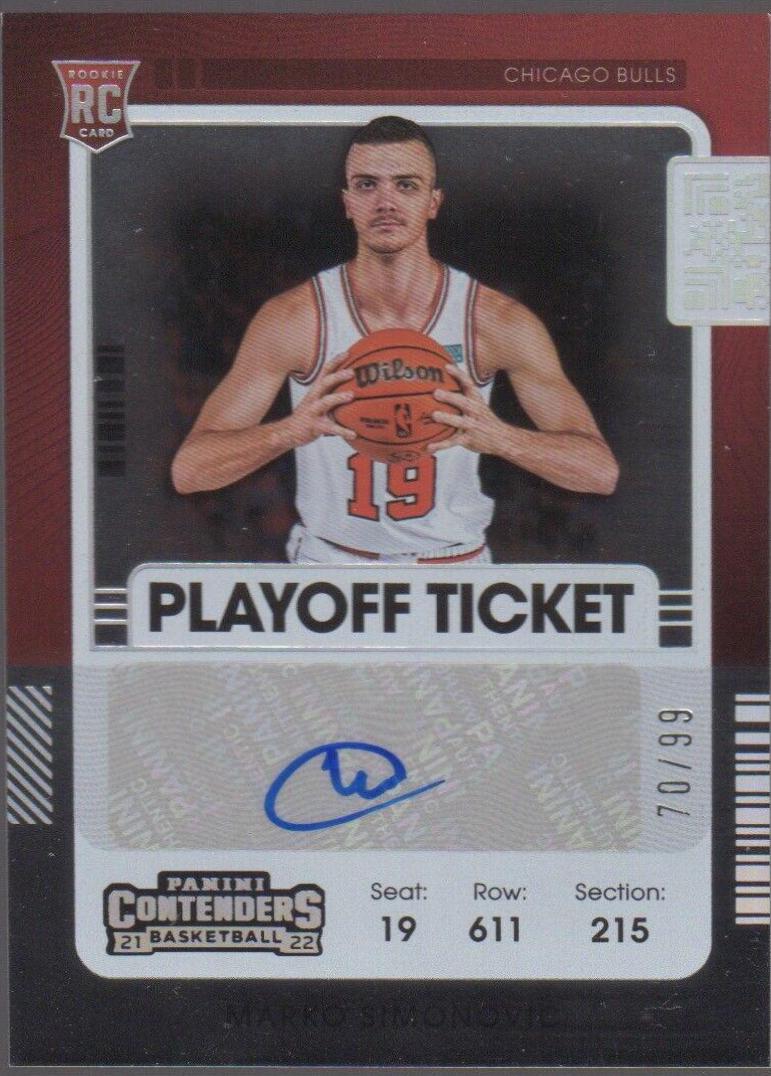 Marko Simonovic [Autograph Playoff] #157