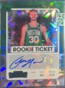 Sam Hauser [Autograph Green Ice] #163