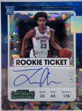 Tre Mann [Autograph Cracked Ice] #118