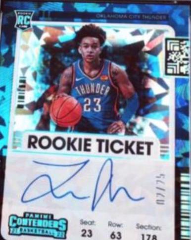 Tre Mann [Variation Autograph Cracked Ice] #118