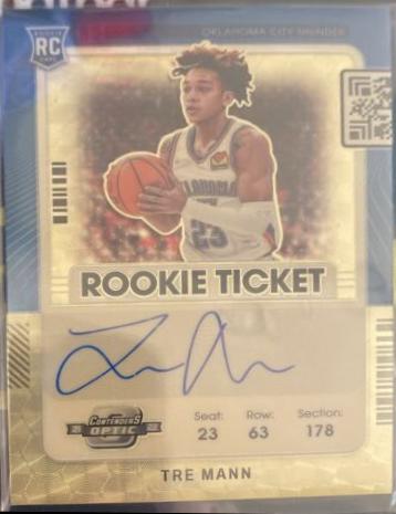 Tre Mann [Variation Autograph Gold] #118