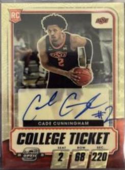 Cade Cunningham [Autograph Gold] #124