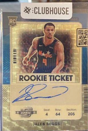 Jalen Suggs [Variation Autograph Gold] #126