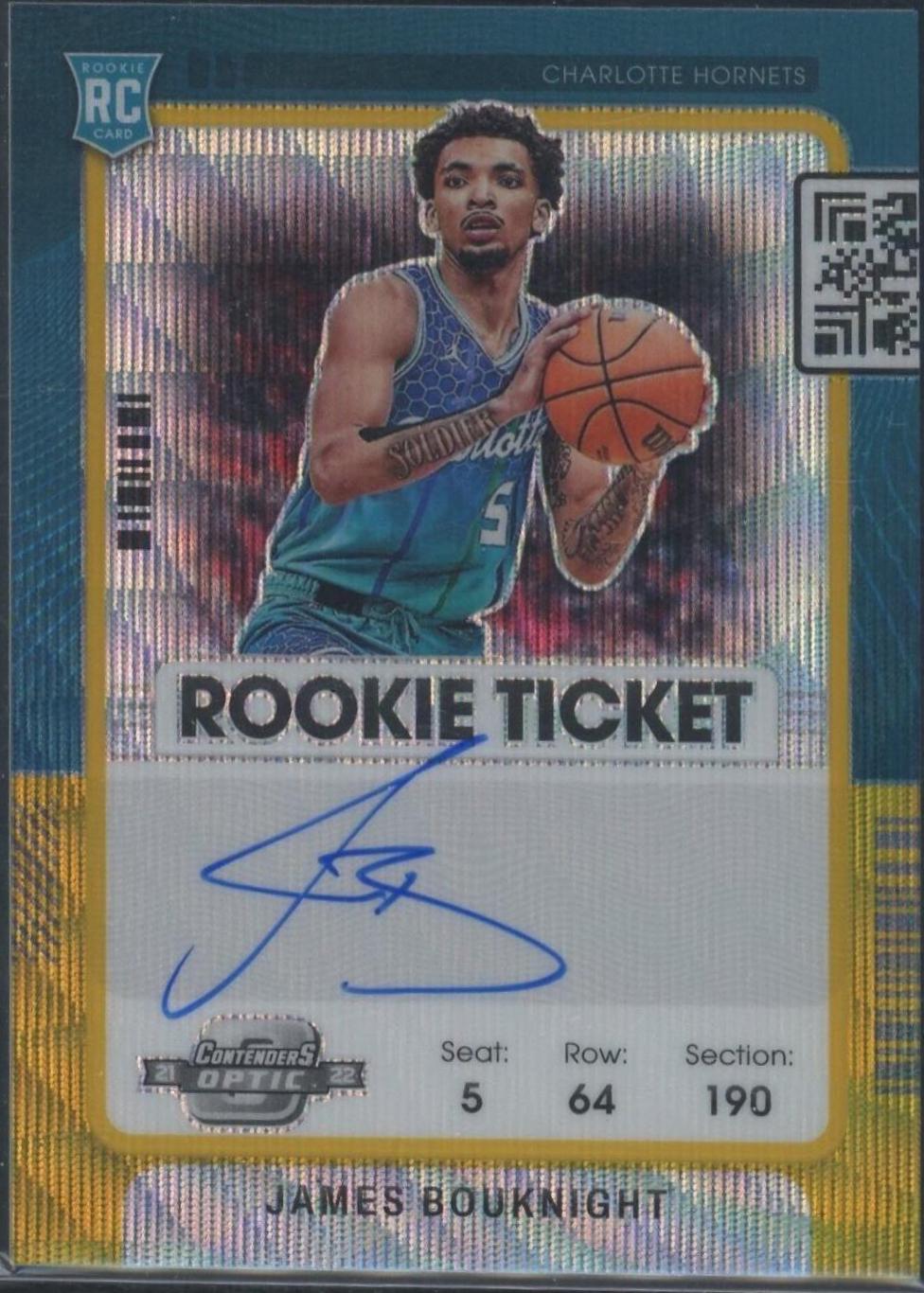 James Bouknight [Autograph Gold Wave] #125