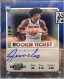 Jericho Sims [Autograph] #133