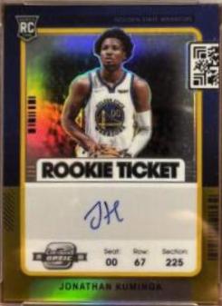 Jonathan Kuminga [Variation Autograph Gold] #140