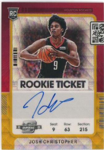 Josh Christopher [Autograph Gold Wave] #139