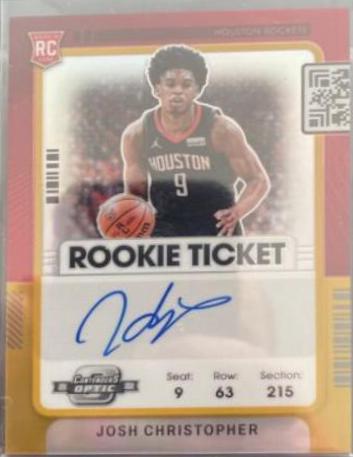 Josh Christopher [Autograph Gold] #139