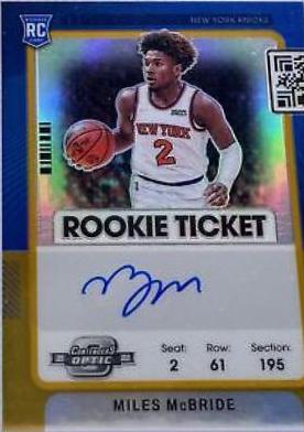Miles McBride [Autograph Gold] #115