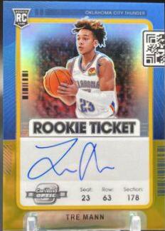 Tre Mann [Autograph Gold] #116