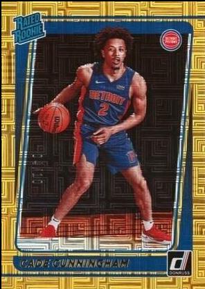 Cade Cunningham [Choice Gold] #211