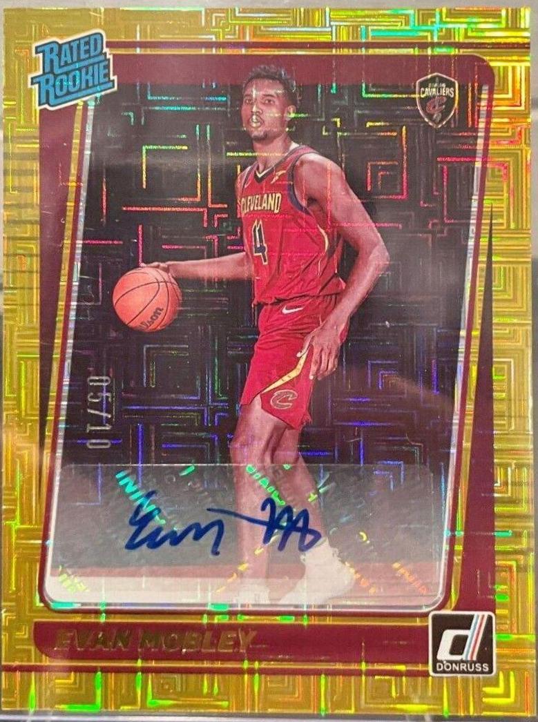 Evan Mobley [Signatures Choice Gold] #225