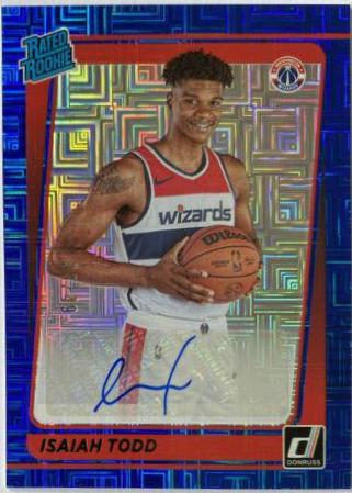 Isaiah Todd [Signatures Choice Blue] #237