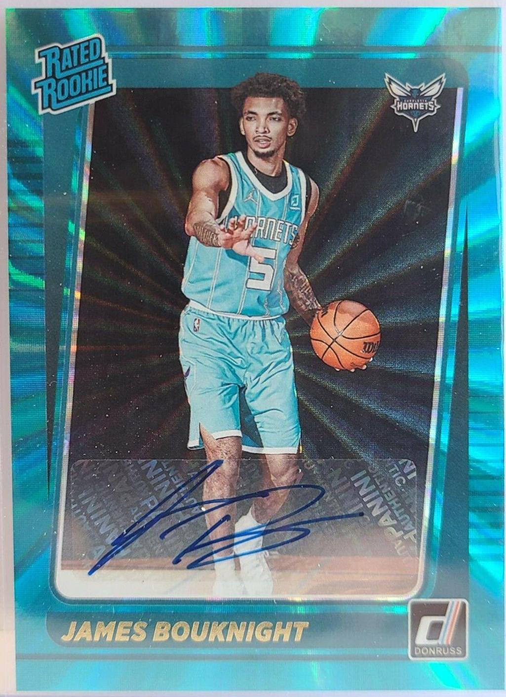 James Bouknight [Signatures Teal Laser] #201