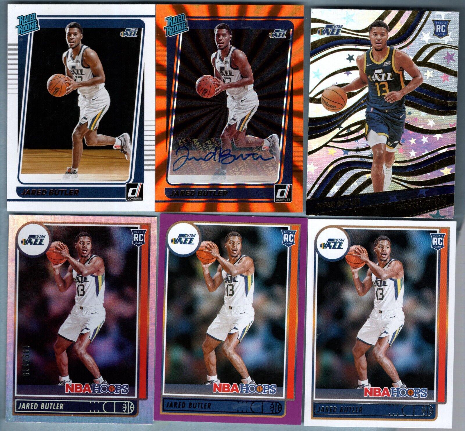 Jared Butler [Signatures Orange Laser] #249