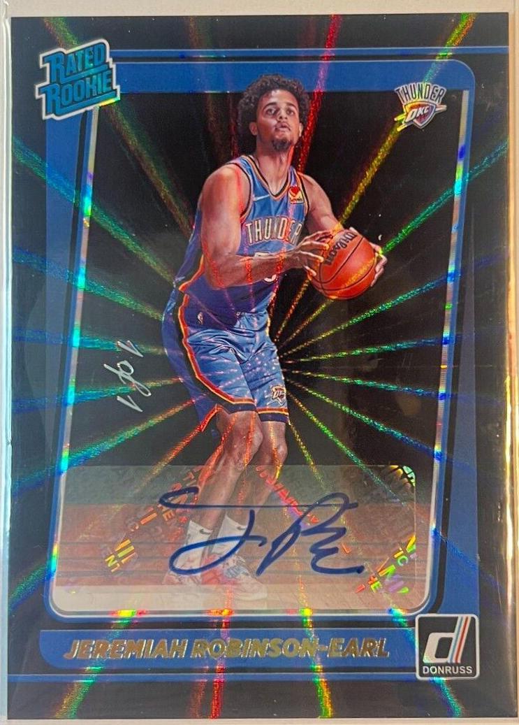 Jeremiah Robinson Earl [Signatures Choice Black Gold] #220