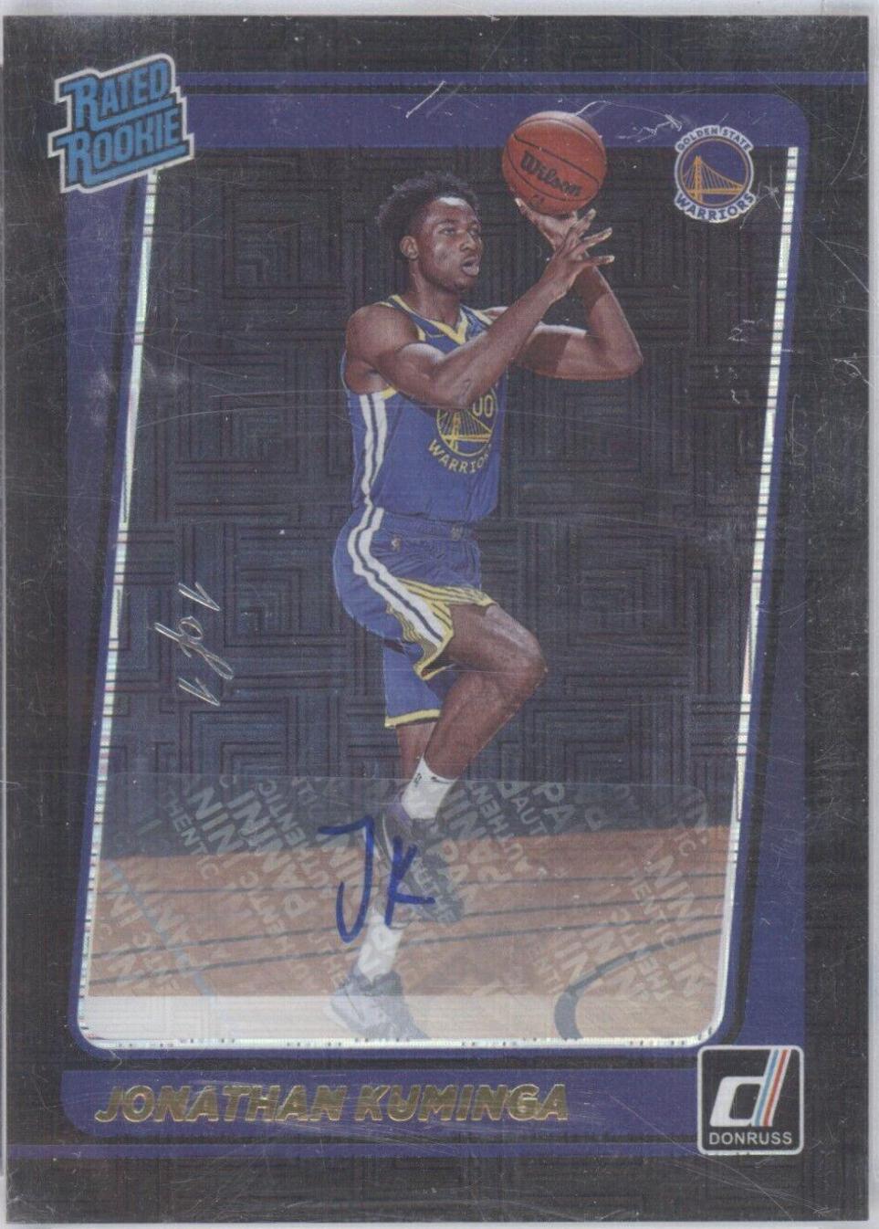 Jonathan Kuminga [Signatures Choice Black Gold] #240