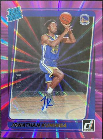 Jonathan Kuminga [Signatures Purple Laser] #240