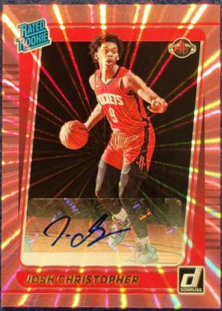 Josh Christopher [Signatures Pink Laser] #250