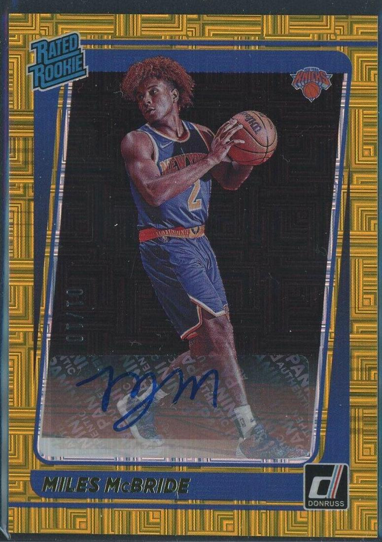 Miles McBride [Signatures Choice Gold] #224